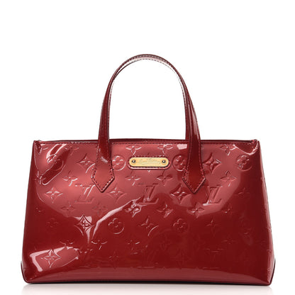 Louis Vuitton Vernis Wilshire PM Pomme D'Amour 1 of 6