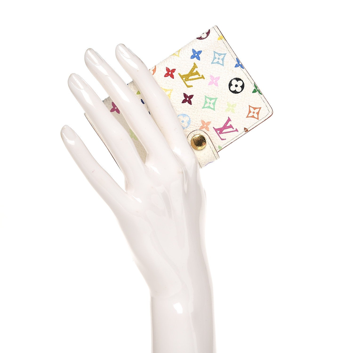 Louis Vuitton Monogram Multicolor Carnet de Bal Mini Agenda Cover White 2 of 8