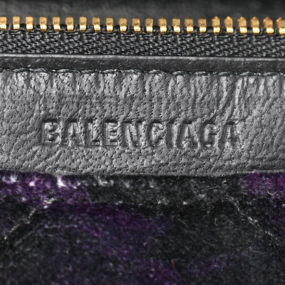 Balenciaga Velvet Floral Quilted BB Wallet On Chain Multicolor 6 of 9