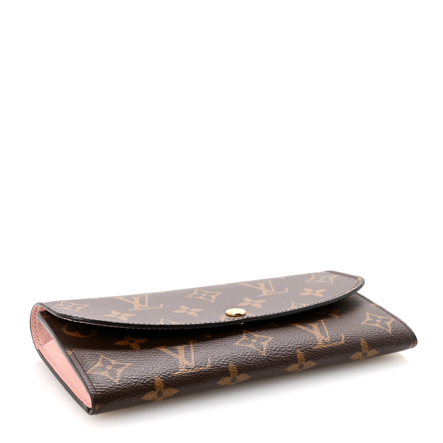 Louis Vuitton Monogram Emilie Wallet Rose Ballerine 4 of 6