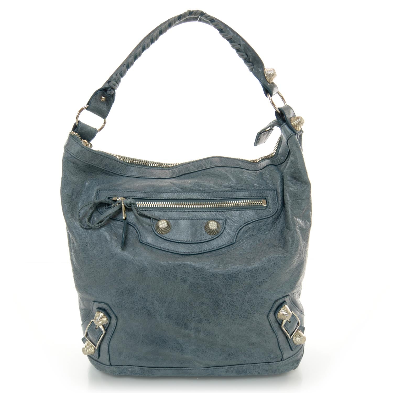 Balenciaga Agneau Giant 21 Silver Hardware Day Hobo Tempete 1 of 10