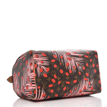 Louis Vuitton Monogram Jungle Dots Speedy 30 Sugar Pink Poppy 4 of 10