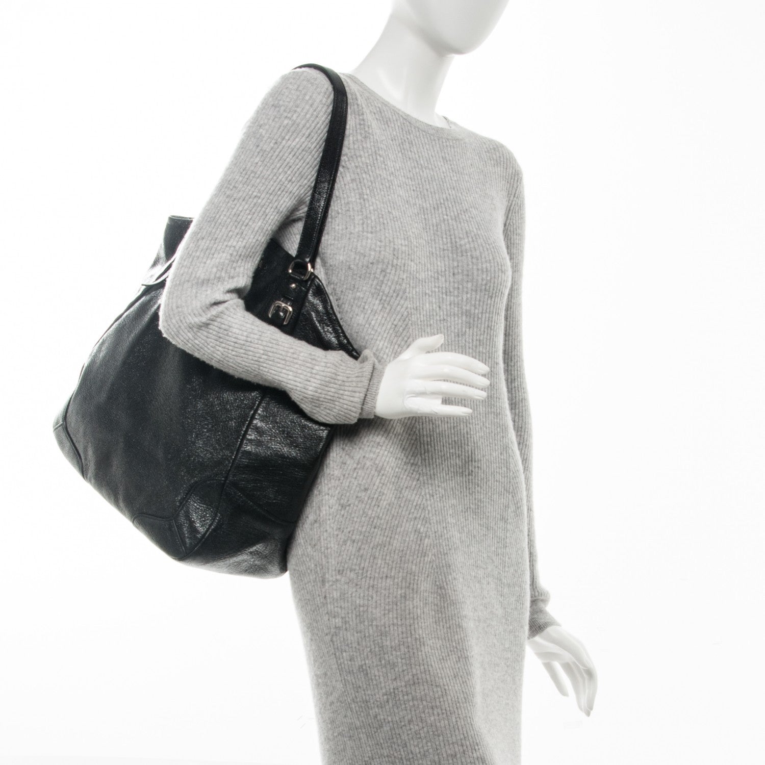 Prada Cervo Lux Tote Nero Black 2 of 7
