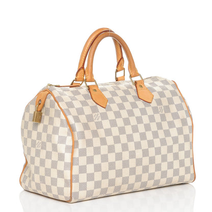 Louis Vuitton Damier Azur Speedy 30 3 of 6
