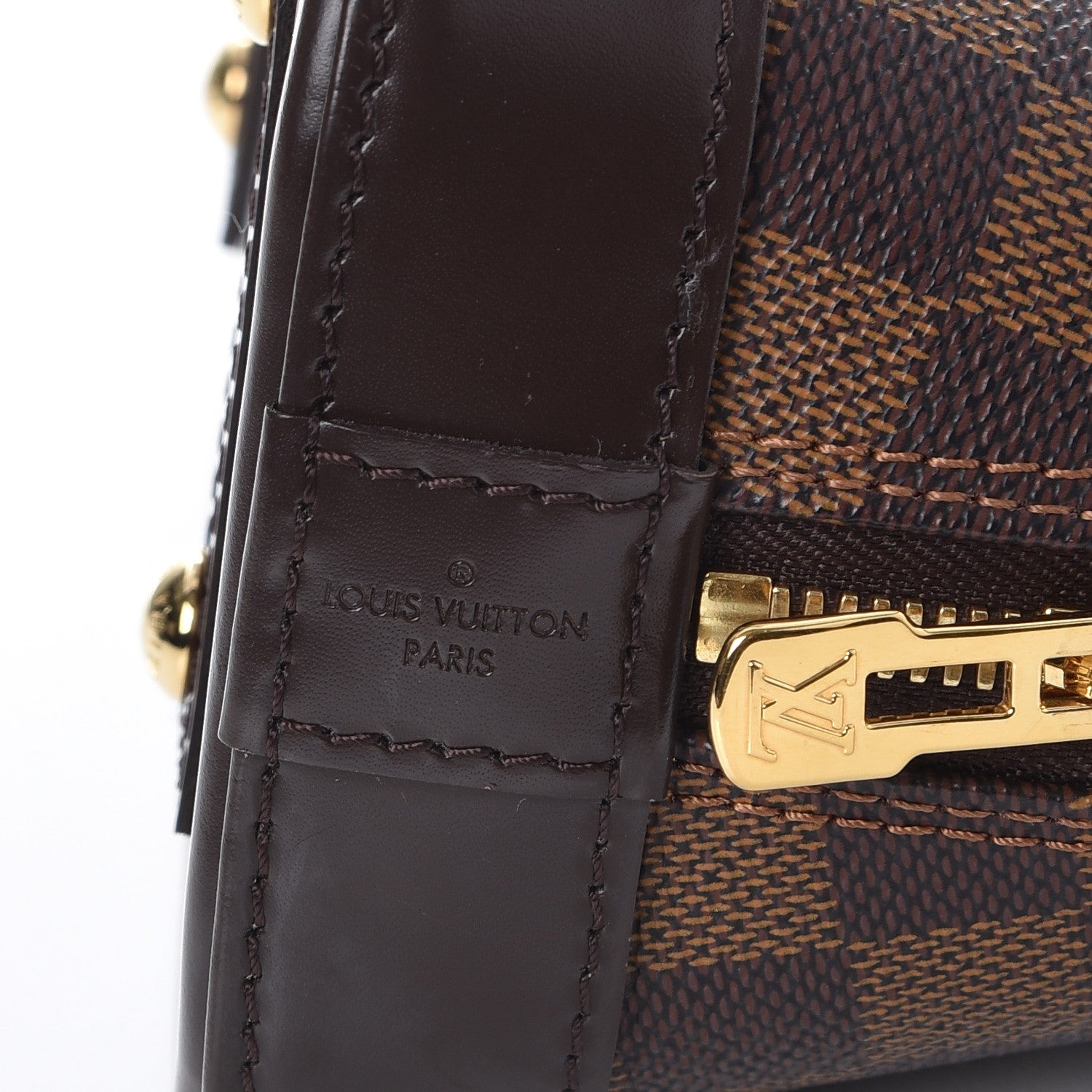 Louis Vuitton Damier Ebene Alma BB 6 of 9