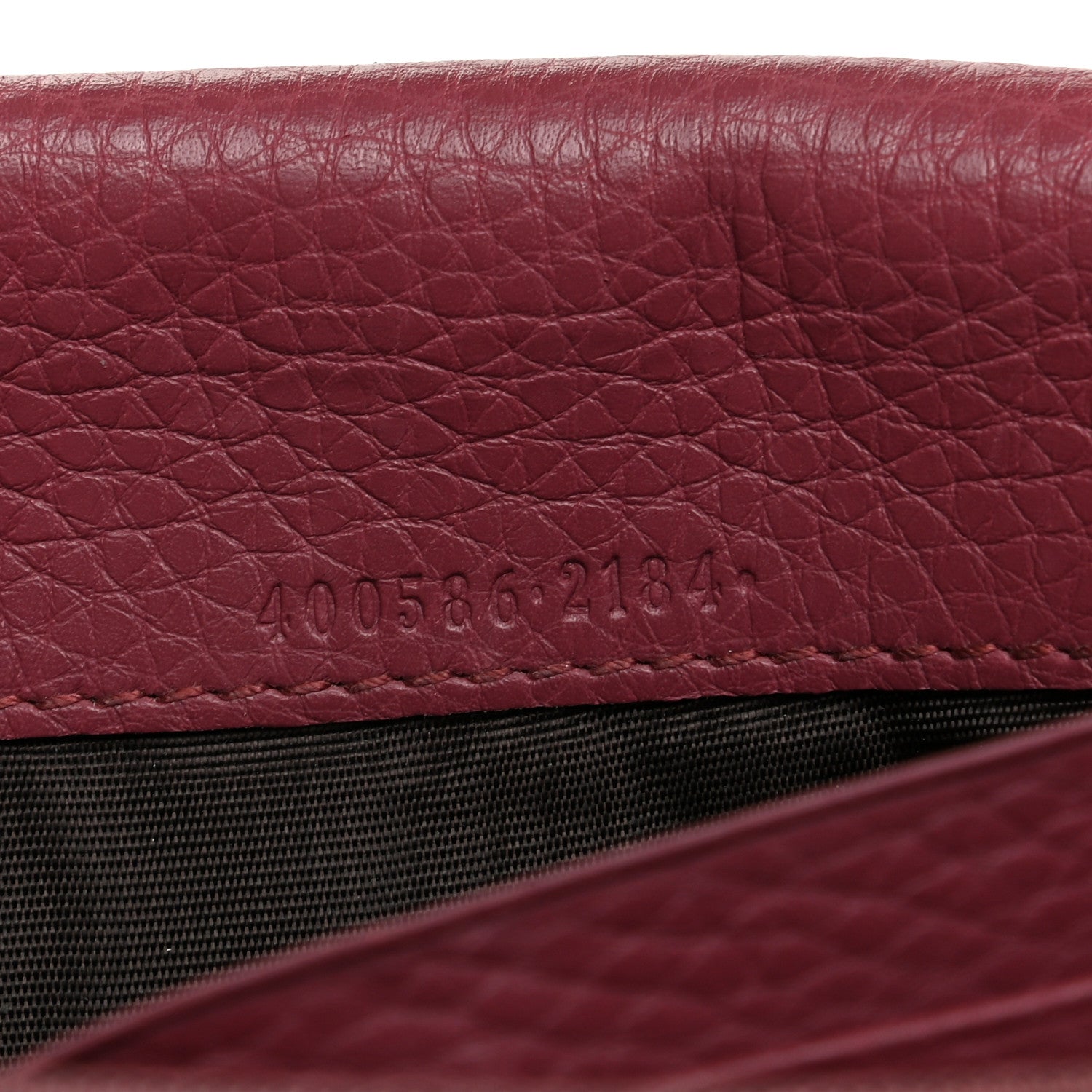 Gucci Cellarius Calfskin GG Marmont Continental Wallet Dry Rose 7 of 11