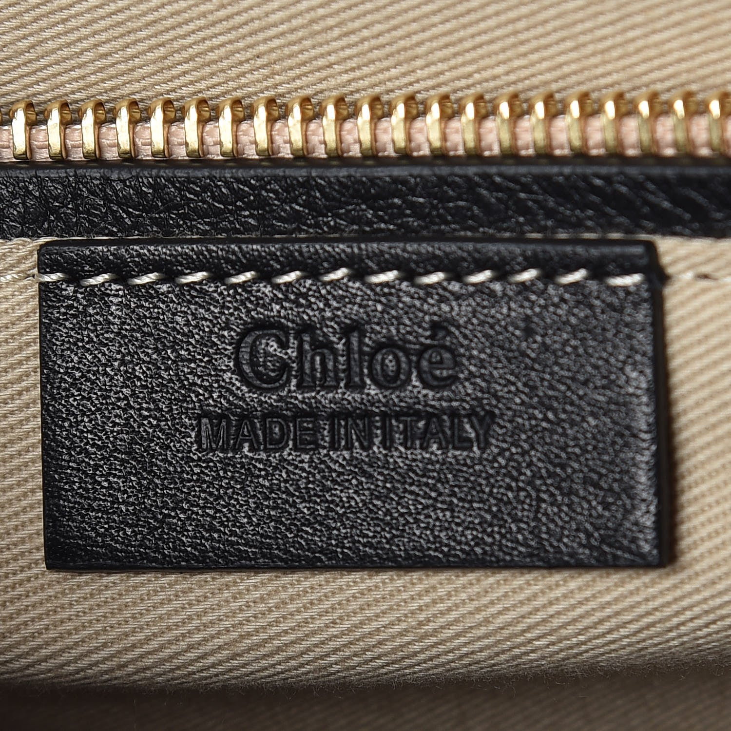 Chloe Calfskin Suede Medium Roy Bag Black 8 of 8