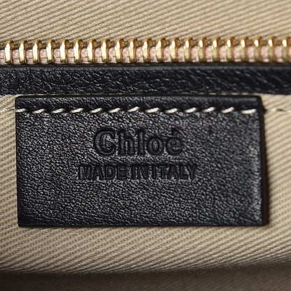 Chloe Calfskin Suede Medium Roy Bag Black 8 of 8