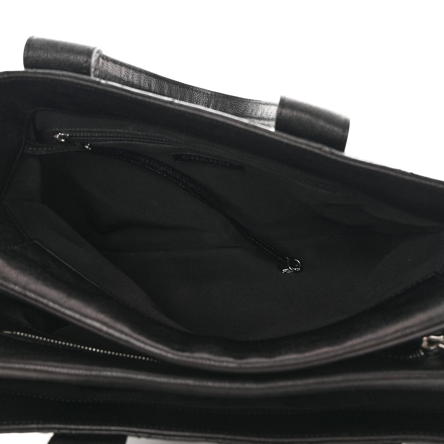Chanel Caviar Quilted Large Urban Companion Top Handle Shopping Tote Black 5 of 18