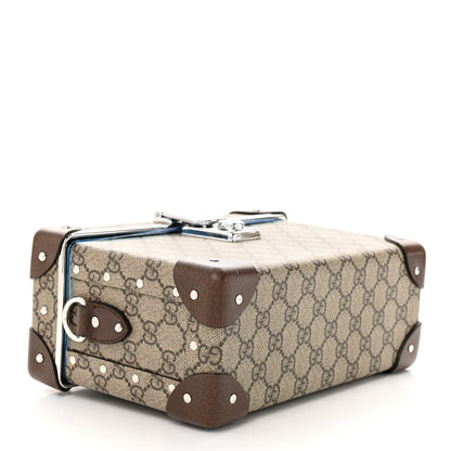 Gucci GG Supreme Monogram Globe-Trotter Beauty Case Brown 4 of 10