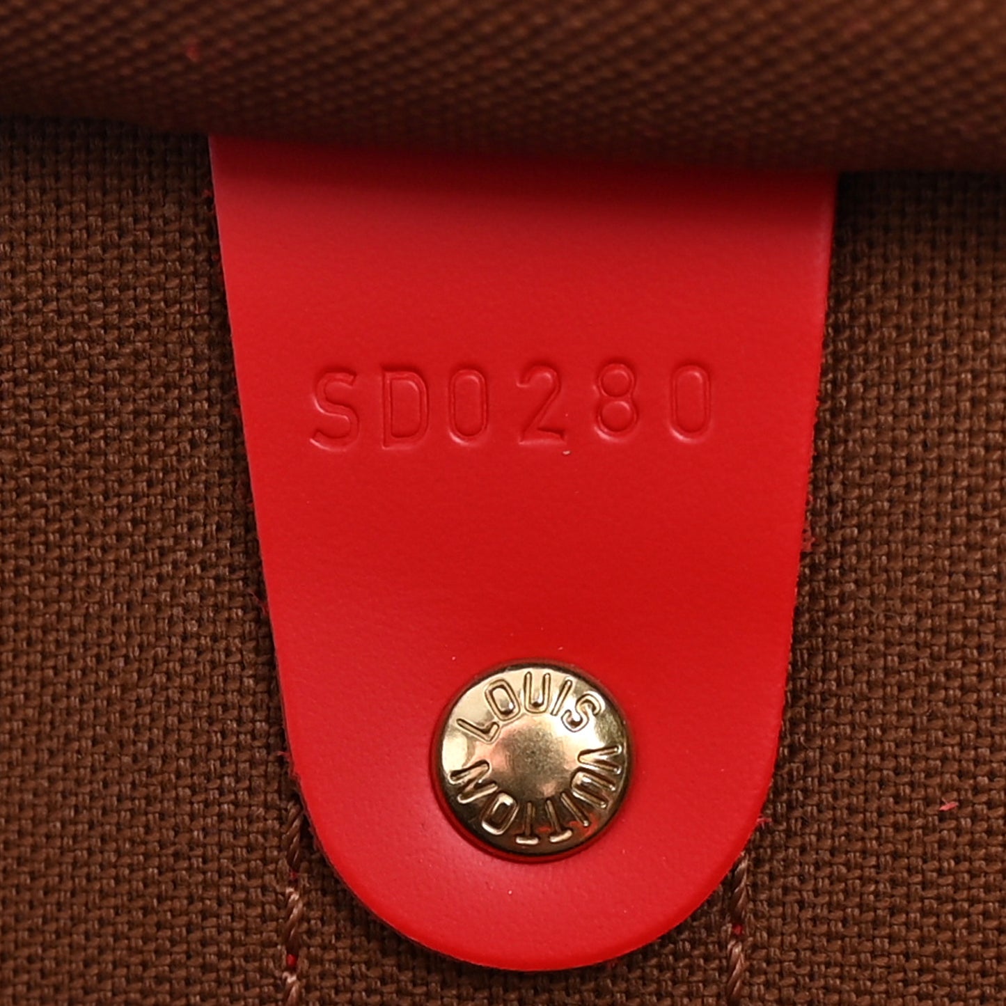 Calfskin Monogram Keepall Bandouliere 50 Coquelicot
