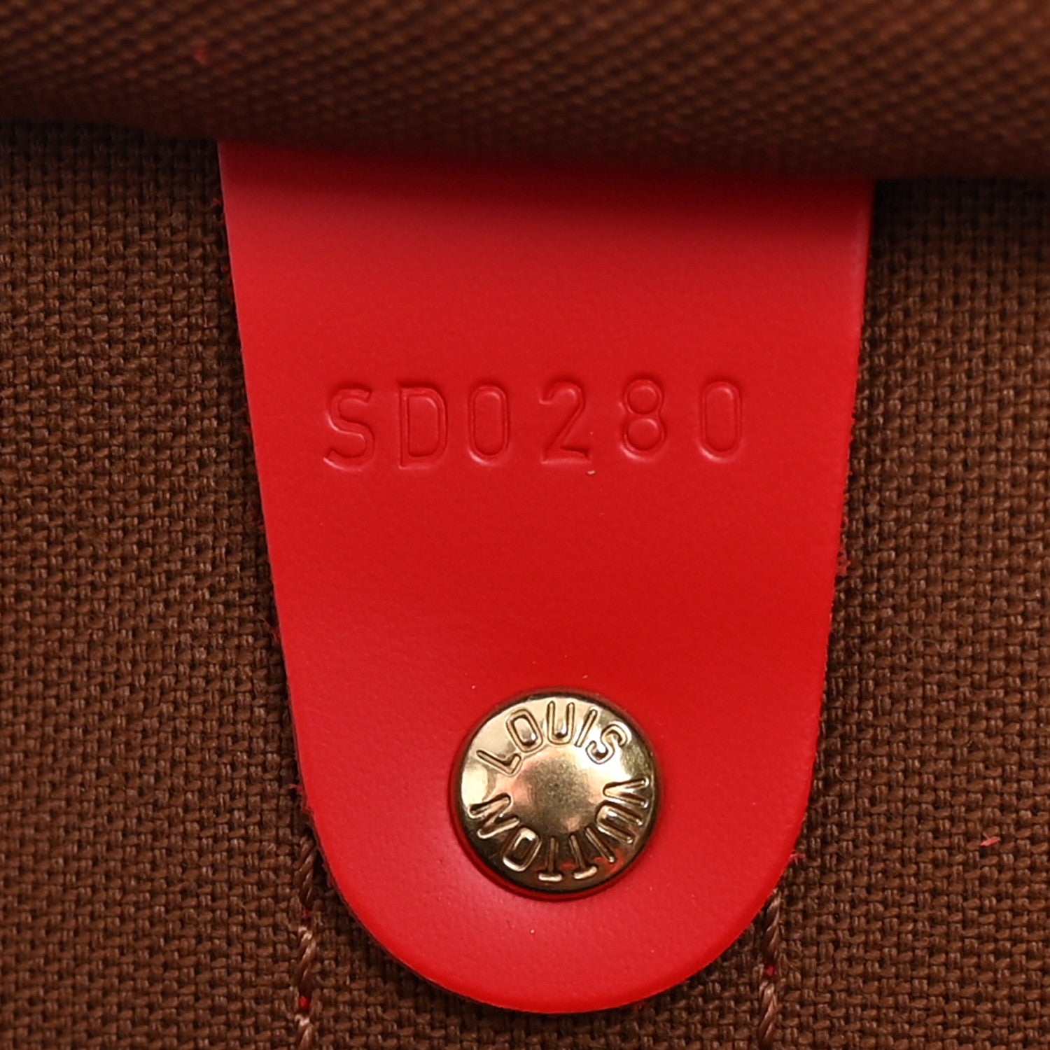Louis Vuitton Calfskin Monogram Keepall Bandouliere 50 Coquelicot 17 of 20