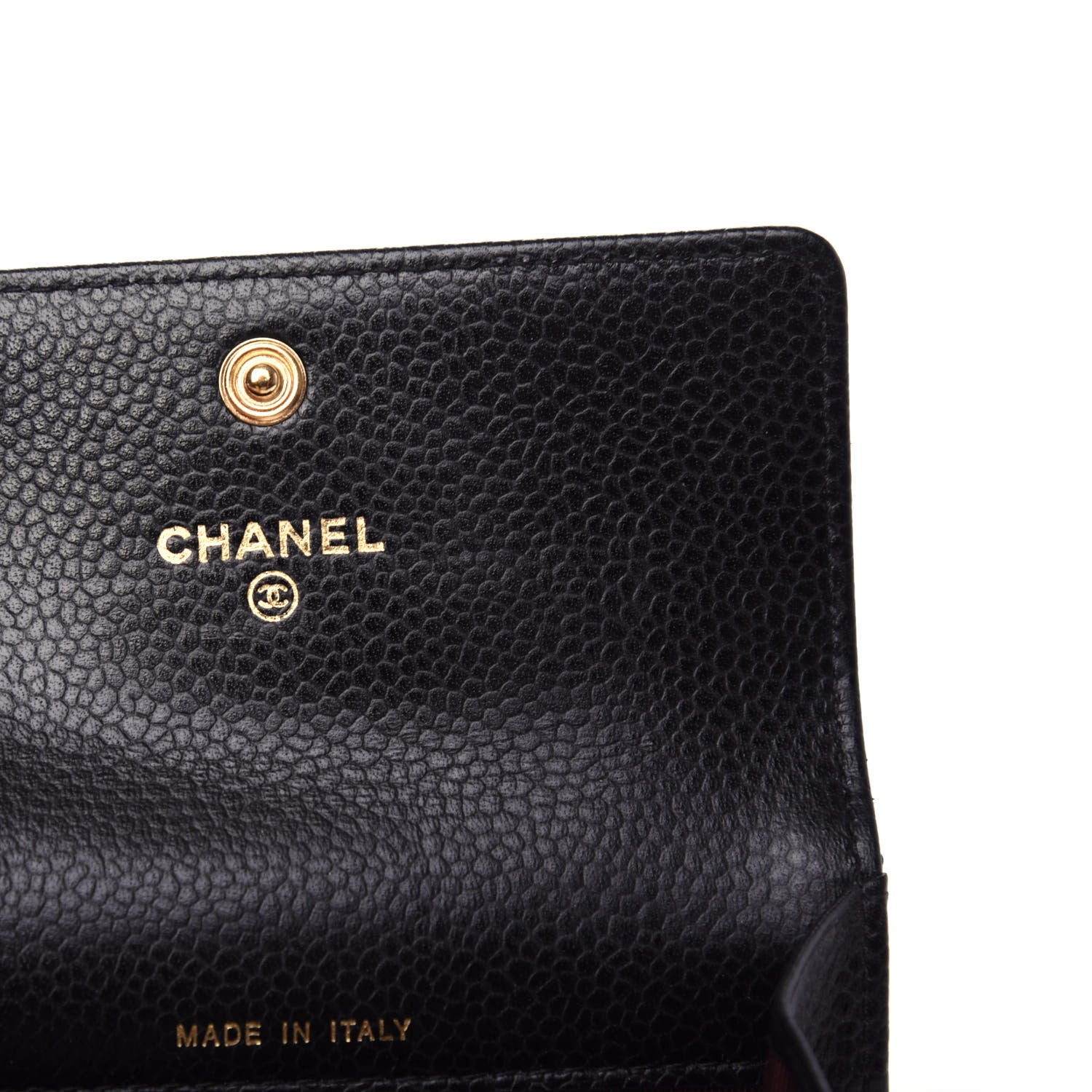 Chanel Caviar Quilted Flap Card Holder Black 6 of 10