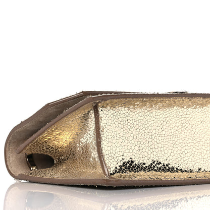 Jimmy Choo Glitter Fabric Finley Mini Shoulder Bag Champagne 9 of 11