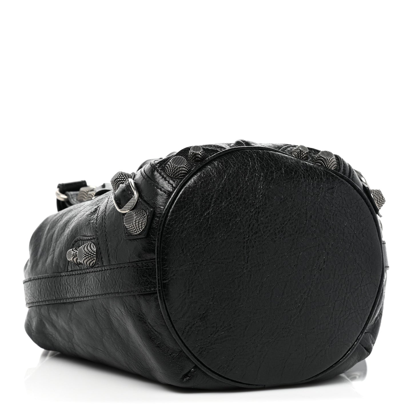 Agneau Arena Small Le Cagole Bucket Bag Black
