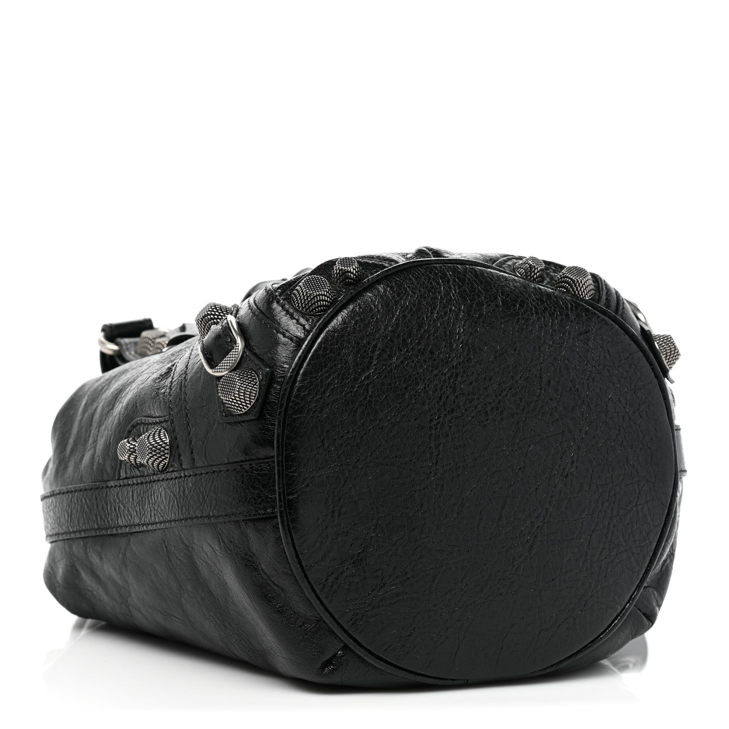 Balenciaga Agneau Arena Small Le Cagole Bucket Bag Black 3 of 7
