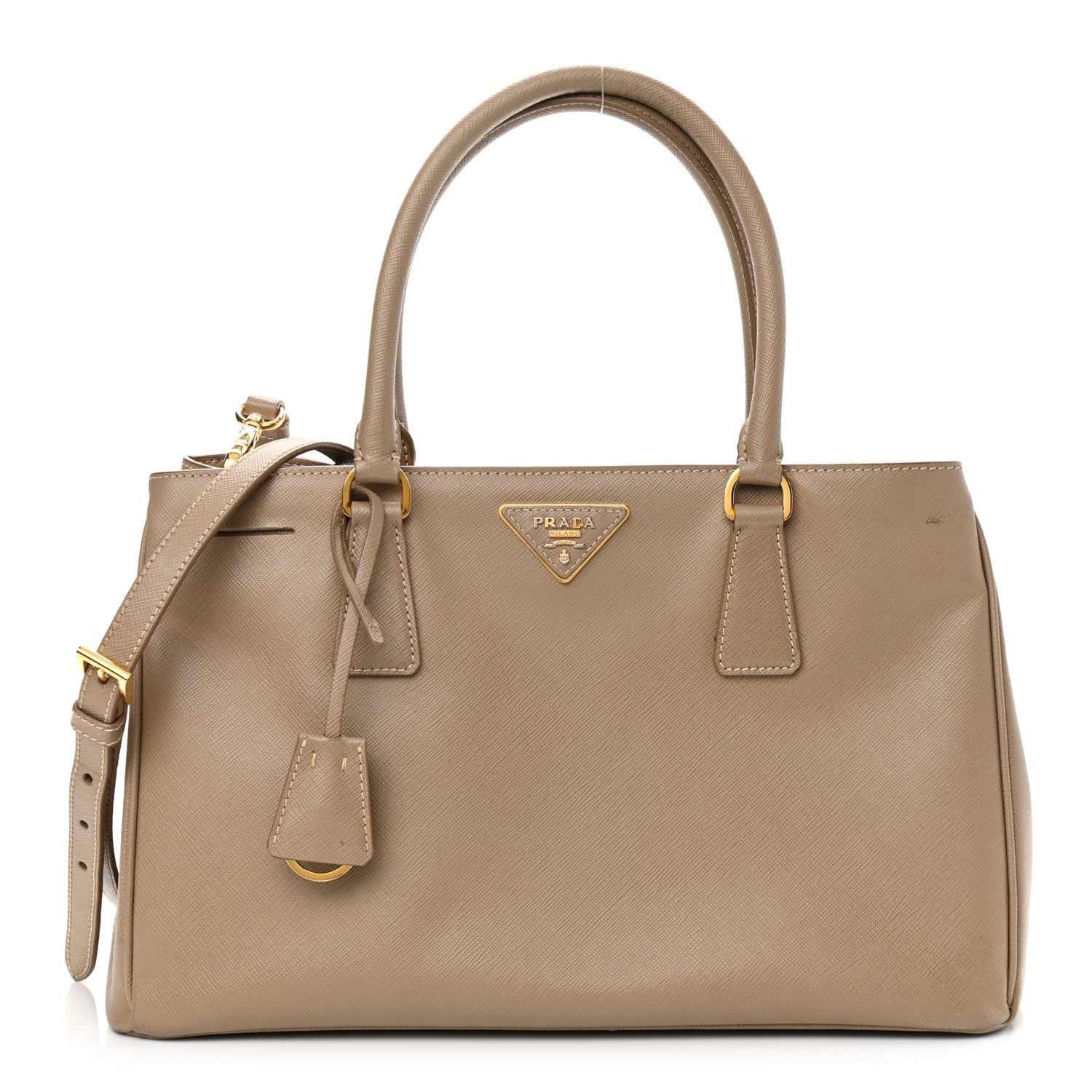 Prada Saffiano Galleria Double Zip Tote Orchidea 1 of 17