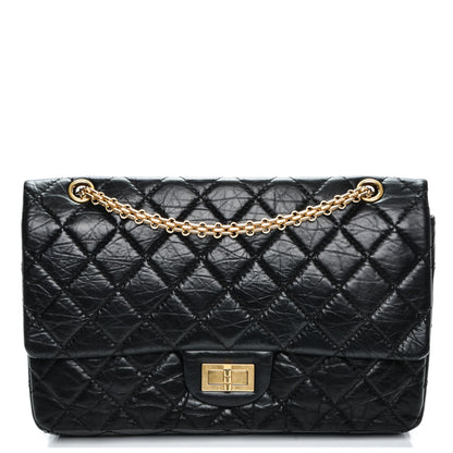 Chanel Aged Calfskin Quilted 2.55 Reissue 227 Flap Black 1 of 7