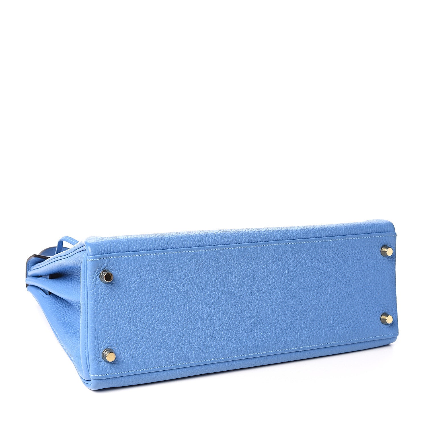 Hermes Taurillon Clemence Kelly Retourne 32 Bleu Paradise 3 of 12