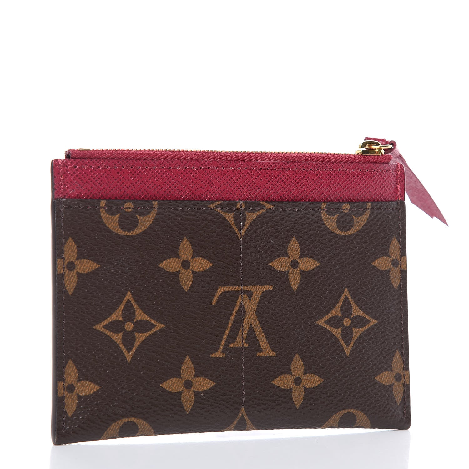 Louis Vuitton Monogram Zipped Card Holder Fuchsia 3 of 7