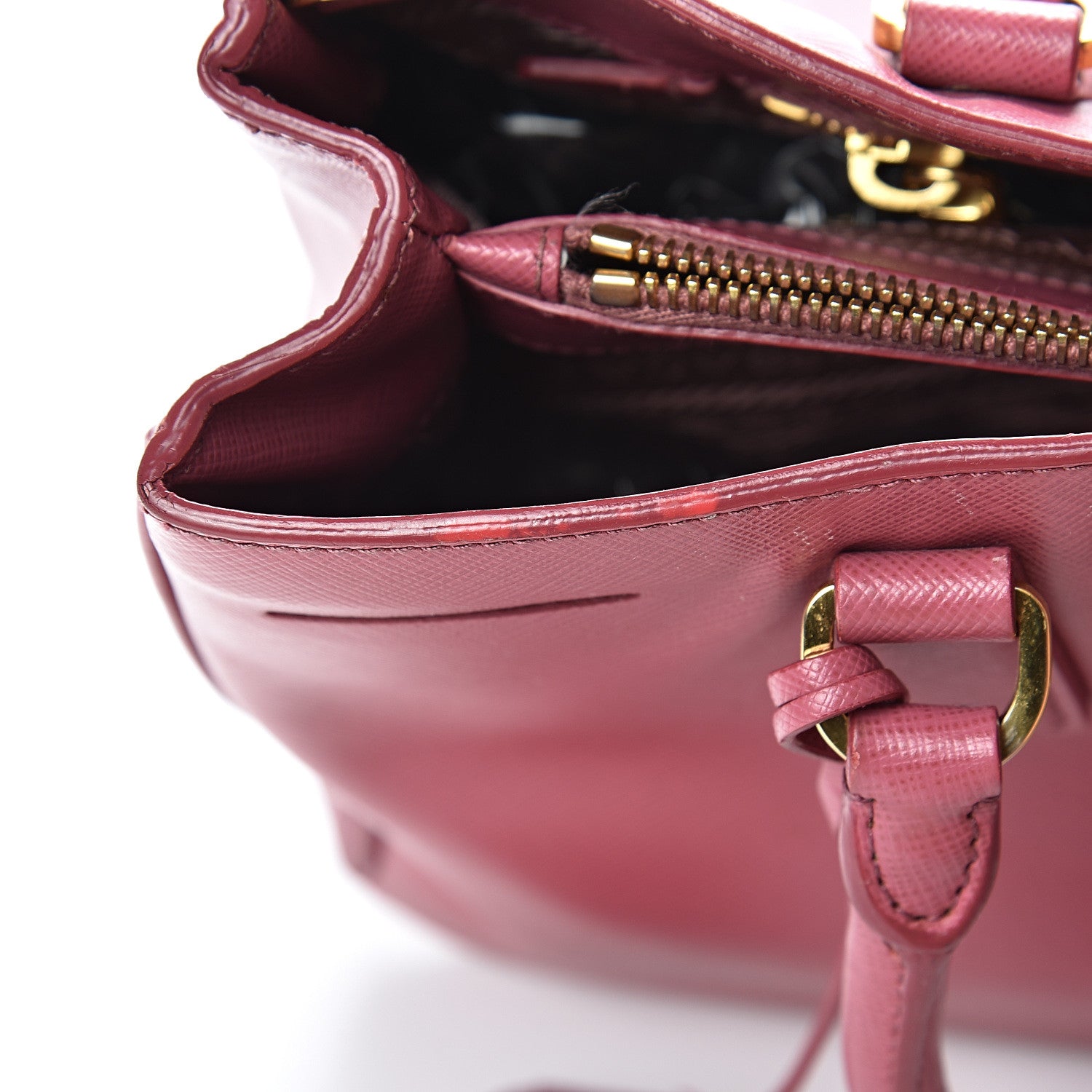 Prada Saffiano Lux Medium Tote Bruyere 19 of 20
