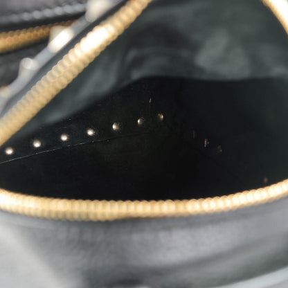 Valentino Garavani Pebbled Calfskin Mini Rockstud Backpack Black 5 of 7