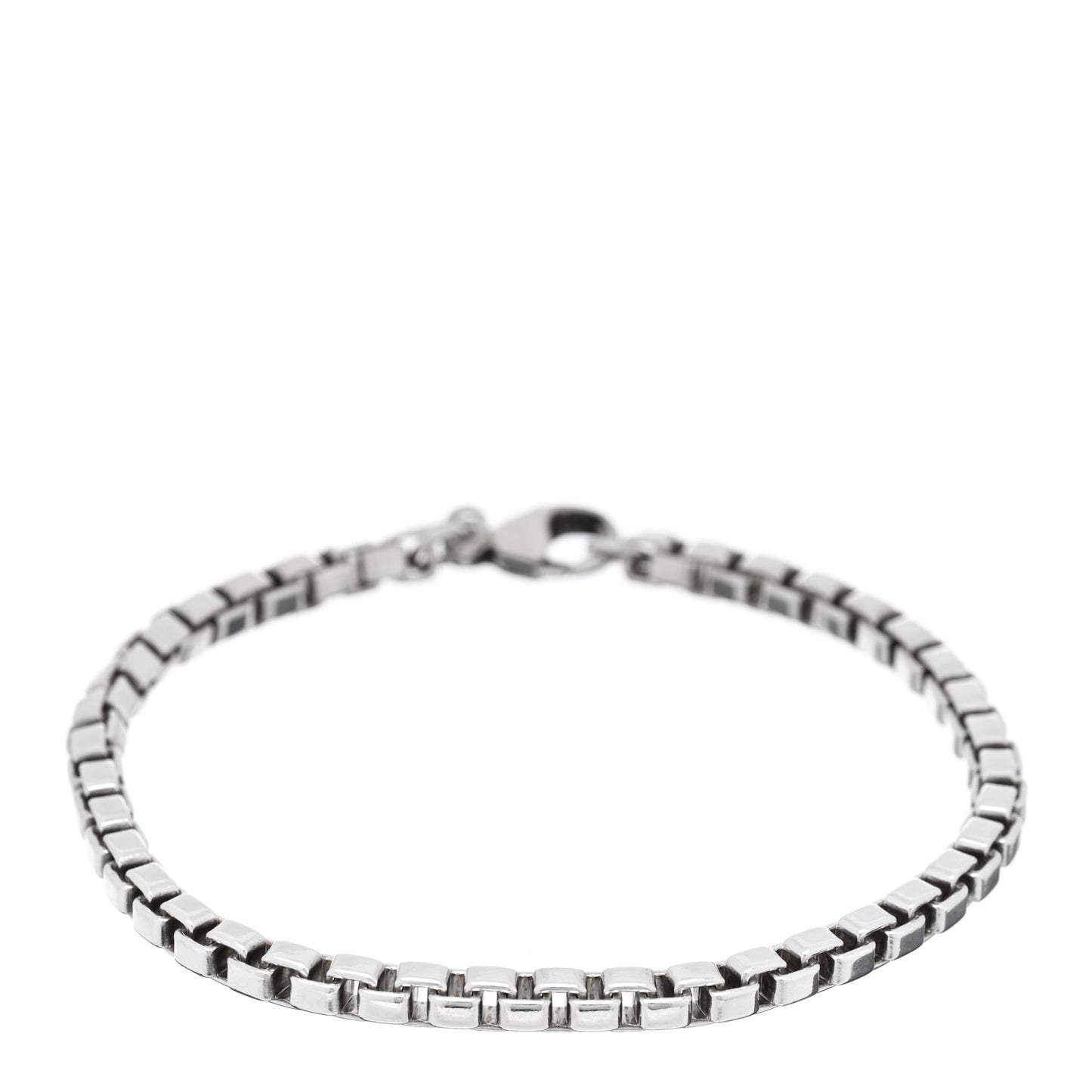 Sterling Silver 4mm Venetian Link Bracelet