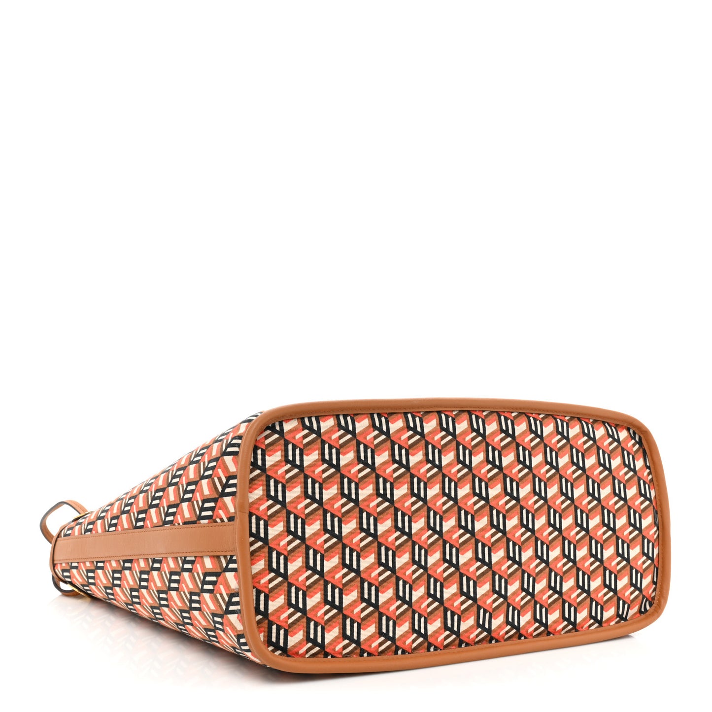 Visetos Medium Liz Reversible Shopper Tote Cognac