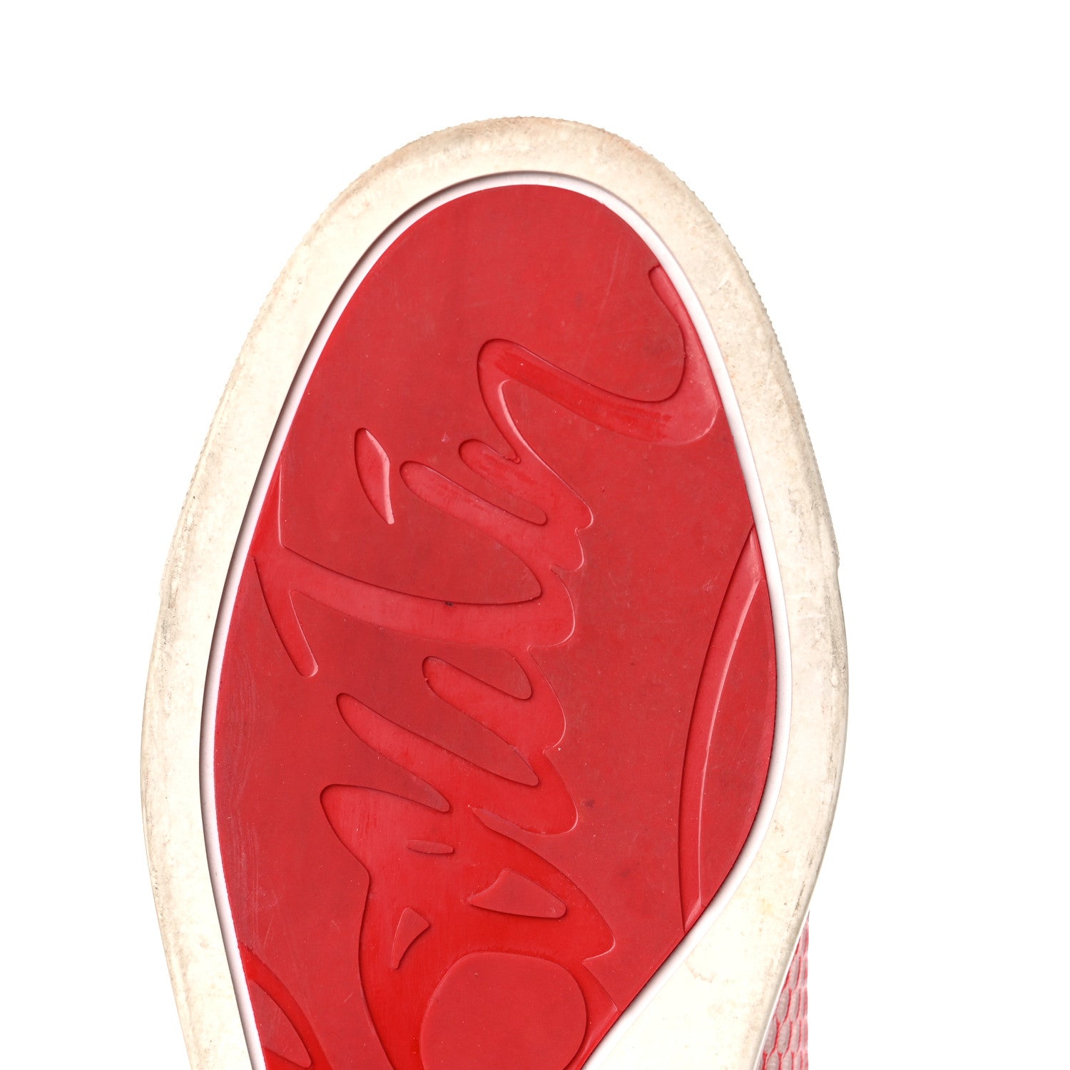 Christian Louboutin Alveole Calfskin Spiked Gondolita Flat Sneakers 36 Dolly 11 of 15
