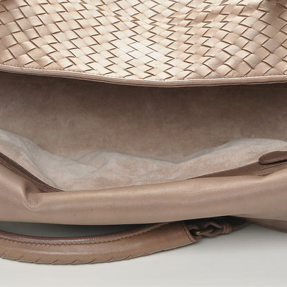Bottega Veneta Nappa Intrecciato Satchel Old Petra 5 of 7