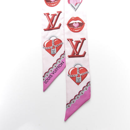 Louis Vuitton Silk Lucky Monogram BB Bandeau Rose Pop 2 of 4