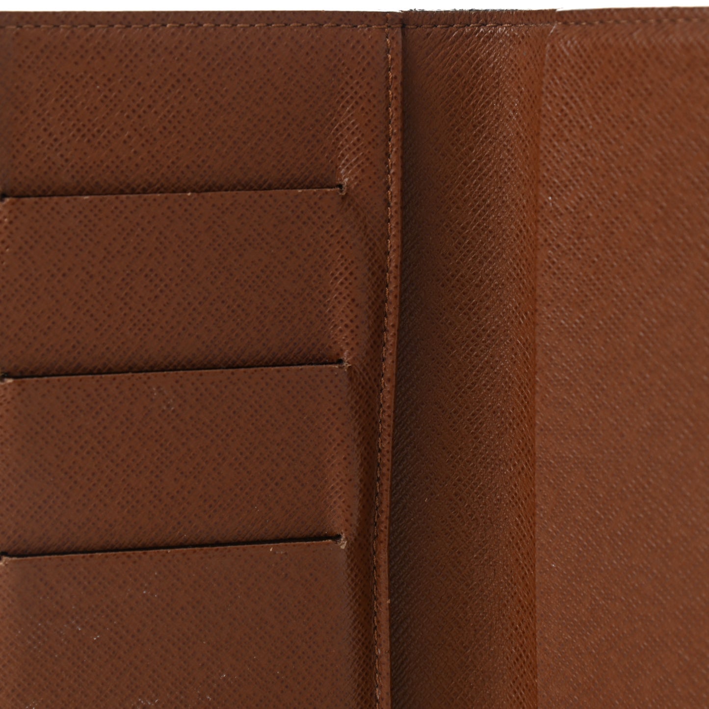 Monogram Checkbook Holder Case Wallet