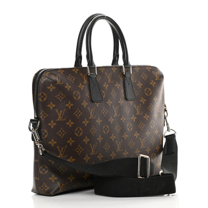Louis Vuitton Monogram Macassar Porte-Documents Jour 3 of 11