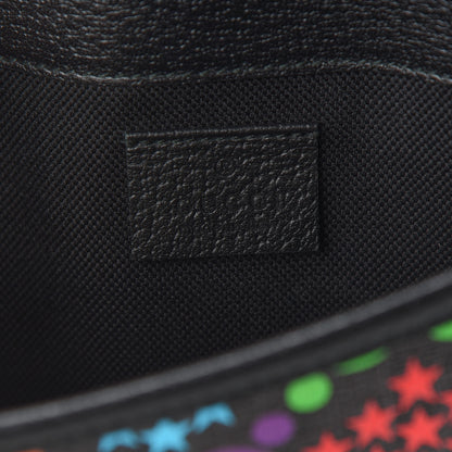 Gucci GG Supreme Monogram Psychedelic Slim Belt Bag Black 6 of 9