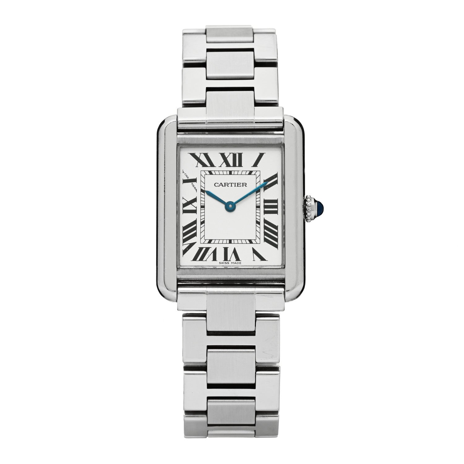 Cartier Stainless Steel 24mm Tank Solo Quartz Watch 1 of 4
