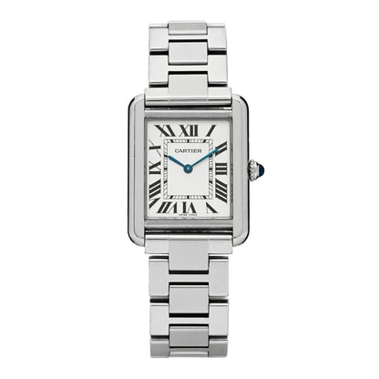 Cartier Stainless Steel 24mm Tank Solo Quartz Watch 1 of 4