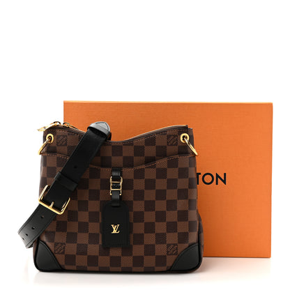 Louis Vuitton Damier Ebene Odeon PM Black 12 of 12