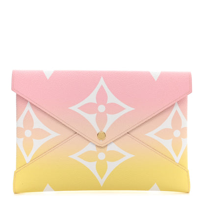 Louis Vuitton Monogram Giant By The Pool Large Kirigami Pochette Pink 1 of 5