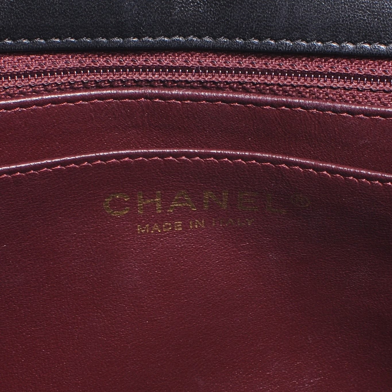 Lambskin Jumbo Single Flap Black