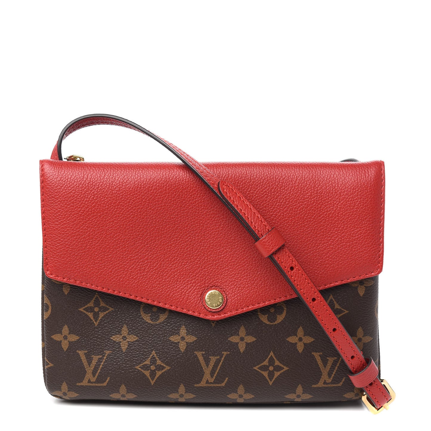 Monogram Twice Pochette Cherry