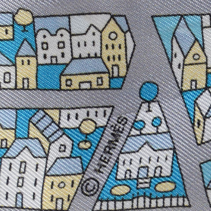 Hermes Silk Rire Droite Rive Gauche Twilly 4 of 6