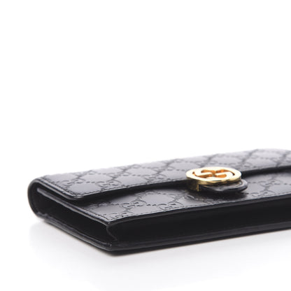 Gucci Guccissima Icon Chain Wallet Black 8 of 13