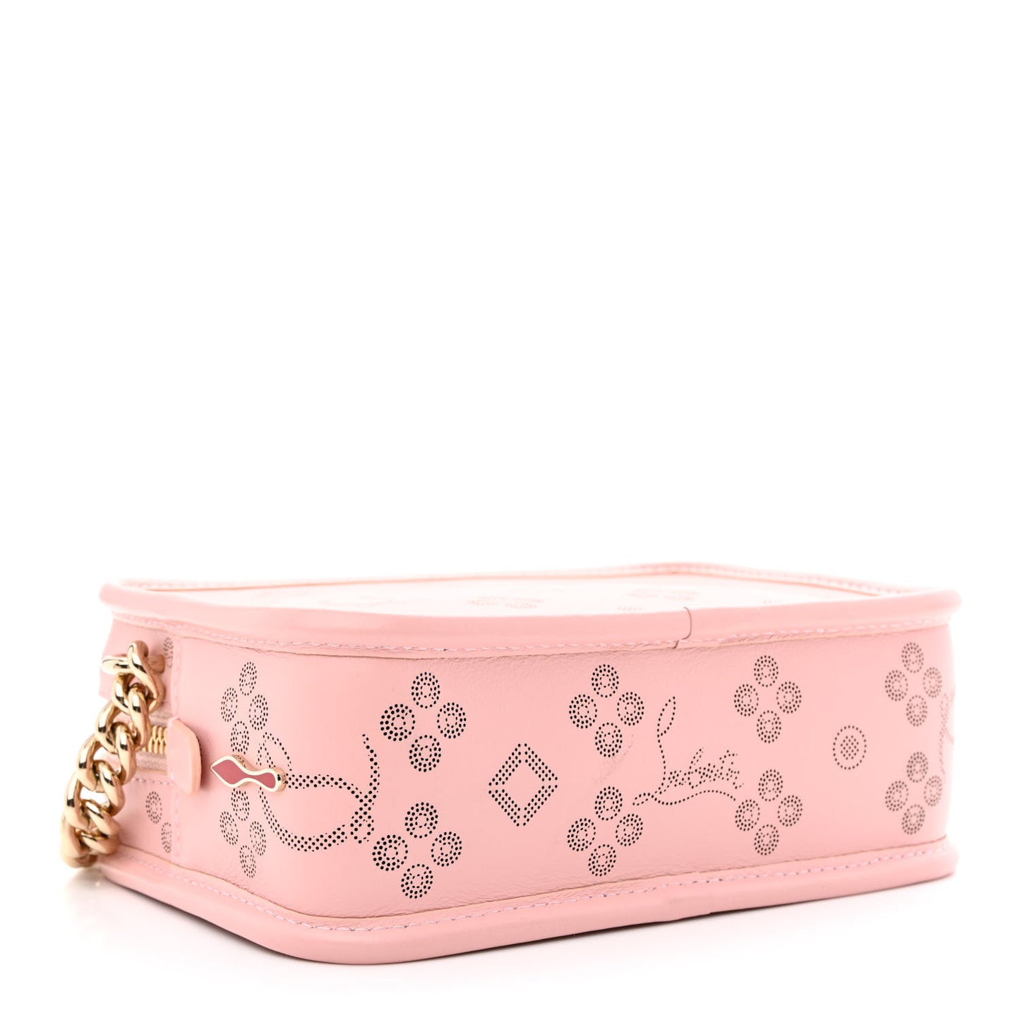 Calfskin Small Radioloubi Rosy