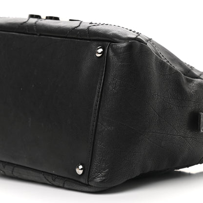 Chanel Calfskin Small Diamond Stitch Tote Black 13 of 13