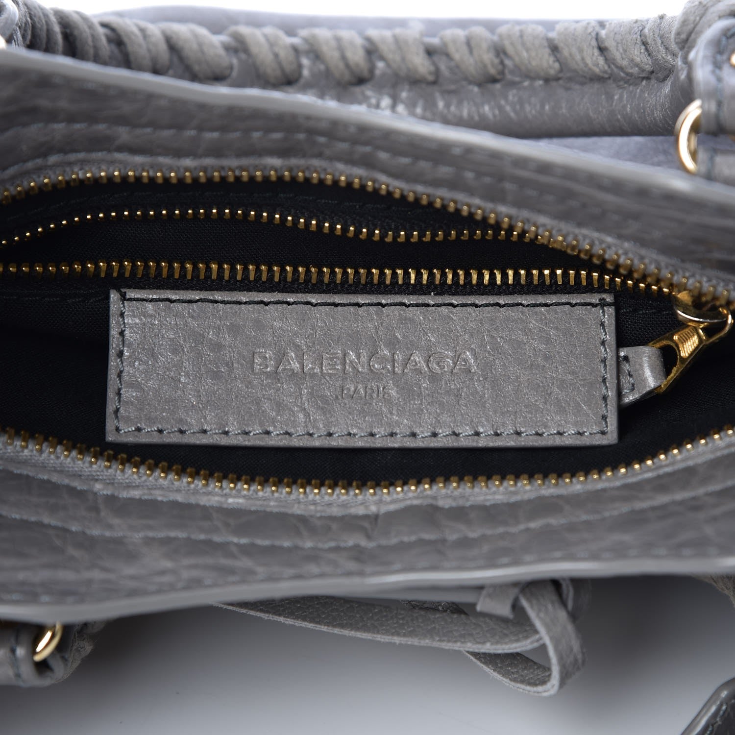 Balenciaga Agneau Giant 12 Gold Hardware Mini City Gris Pyrite 6 of 7