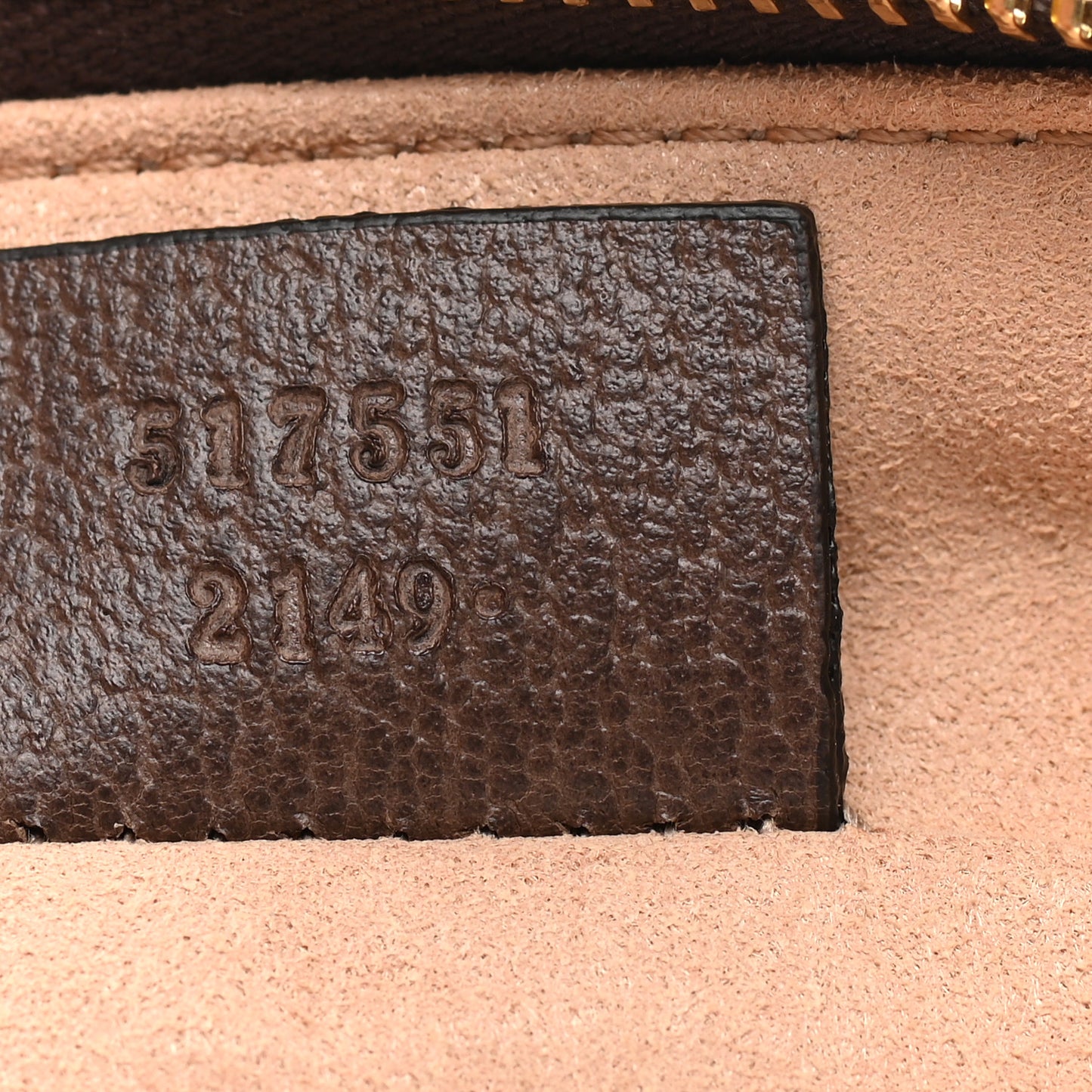 GG Supreme Monogram Large Ophidia Pouch Clutch Brown