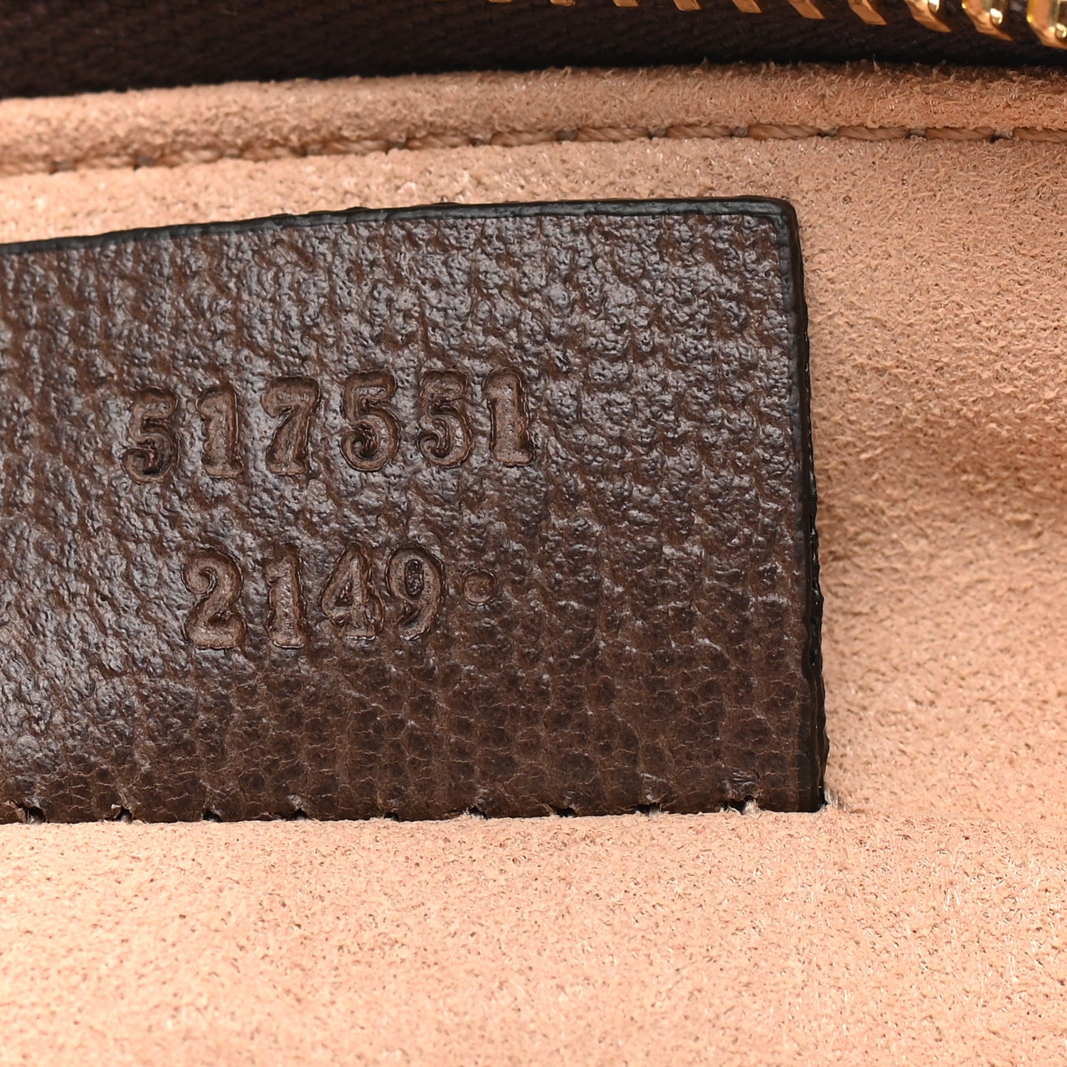 Gucci GG Supreme Monogram Large Ophidia Pouch Clutch Brown 7 of 7