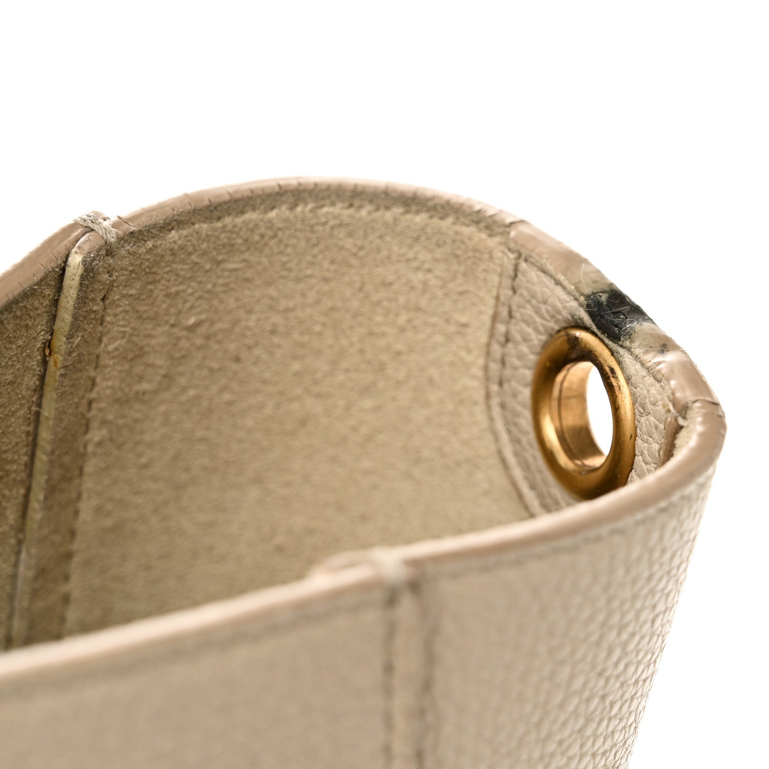 Celine Soft Grained Calfskin Small Sangle Bucket Bag Light Taupe 12 of 13