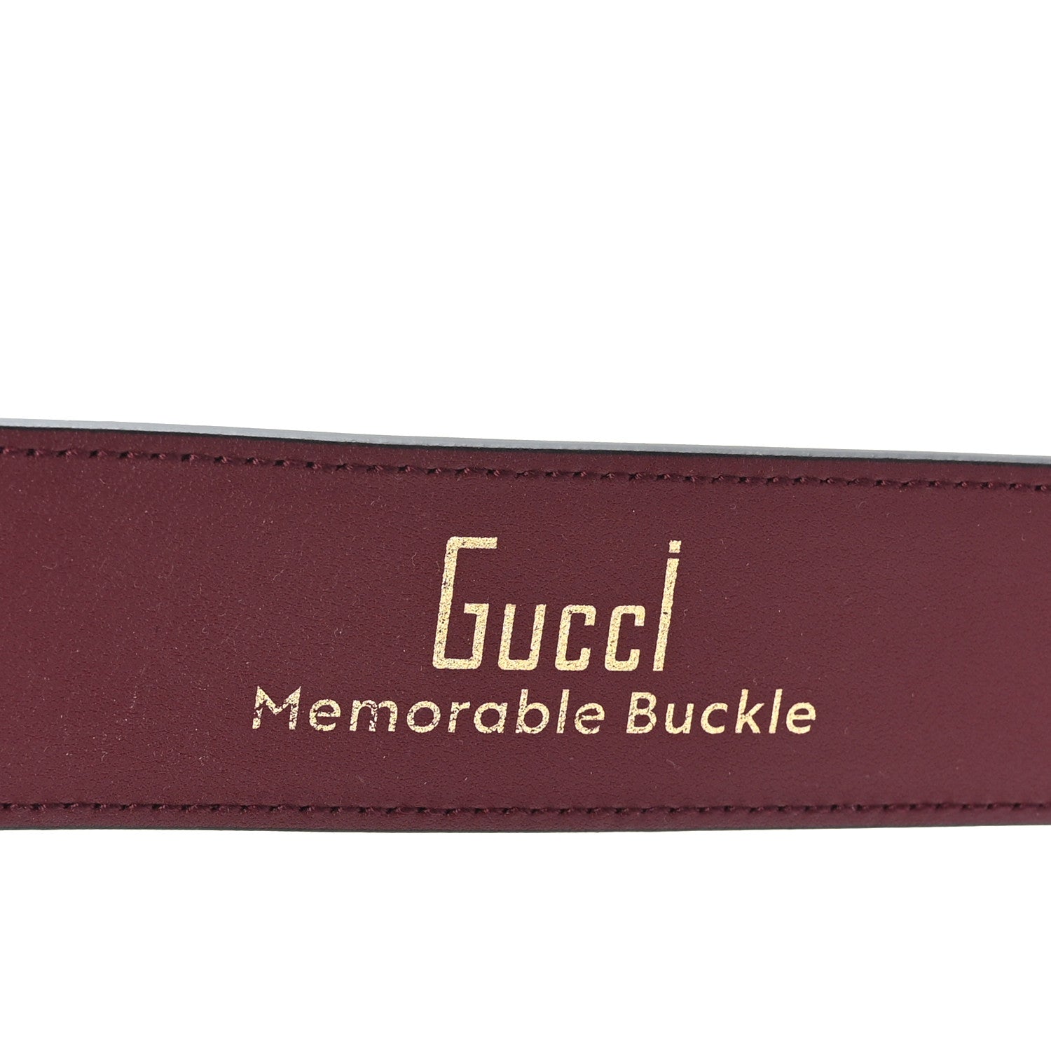 Gucci Ciny Lux Calfskin Patterned Double G 40mm Belt 85 34 Rubicund 3 of 6