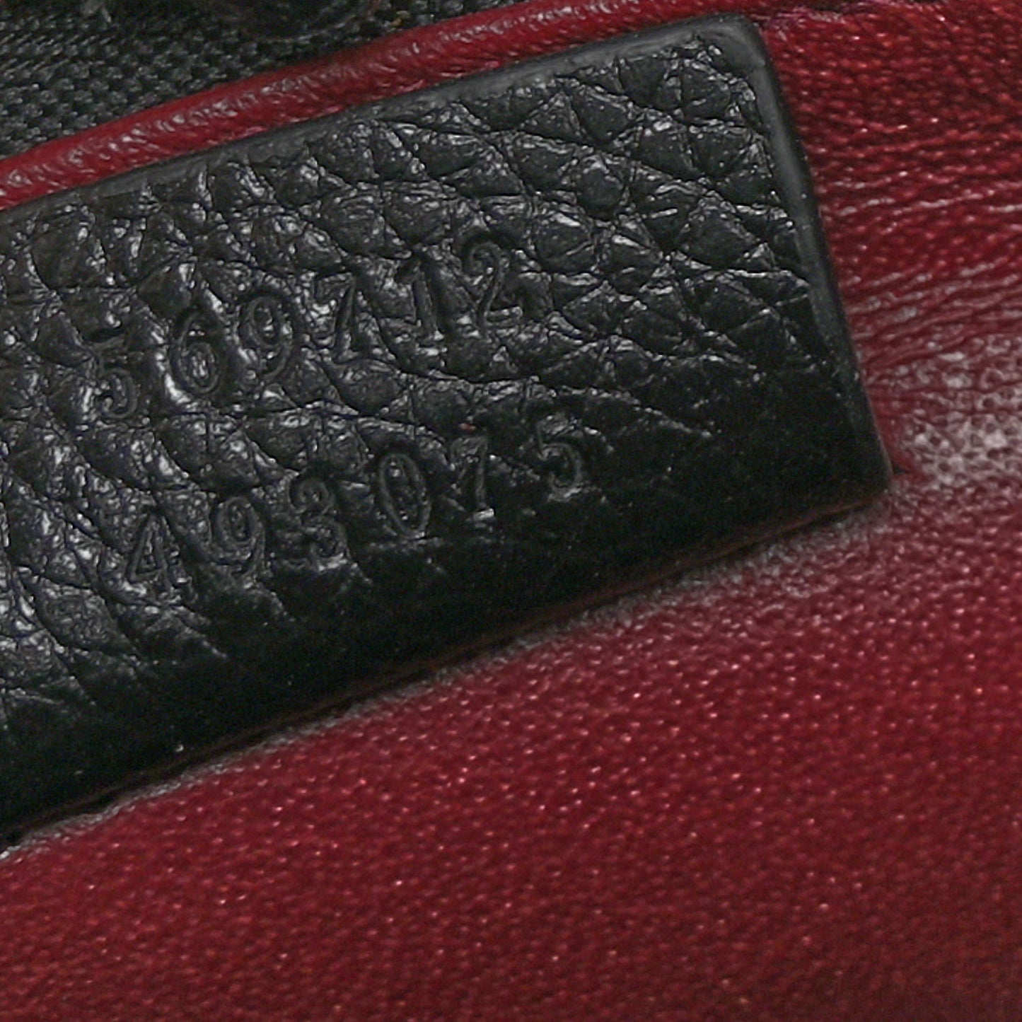 Grainy Calfskin Small Zumi Top Handle Bag Black